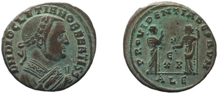 RIC VI Alexandria 80, реверс, bm