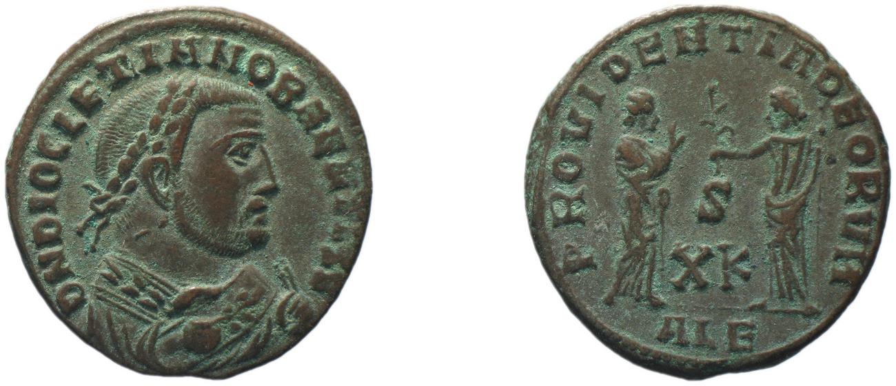 RIC VI Alexandria 80, аверс, bm
