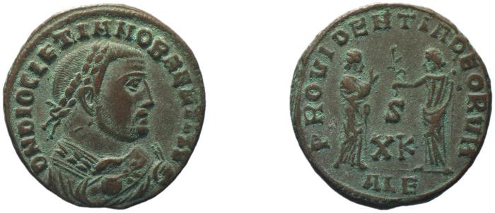 RIC VI Alexandria 80, реверс, bm
