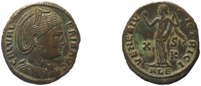 RIC VI Alexandria 81, реверс, bm
