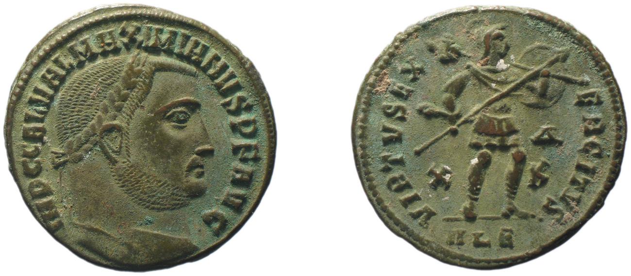 RIC VI Alexandria 82, аверс, bm