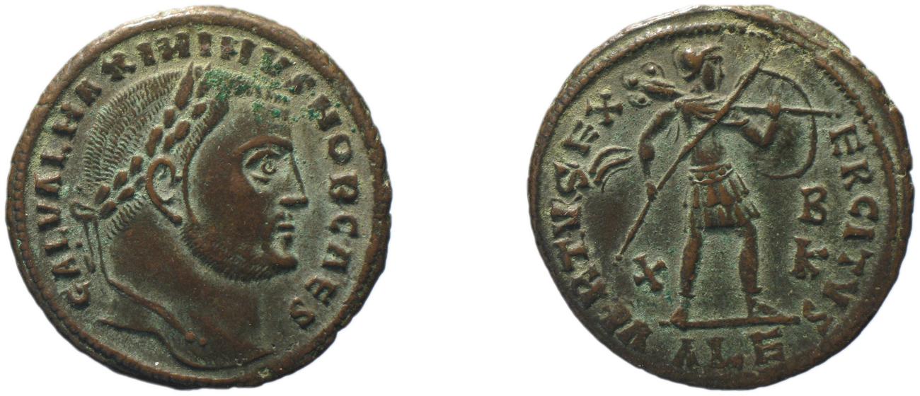 RIC VI Alexandria 83, аверс, bm
