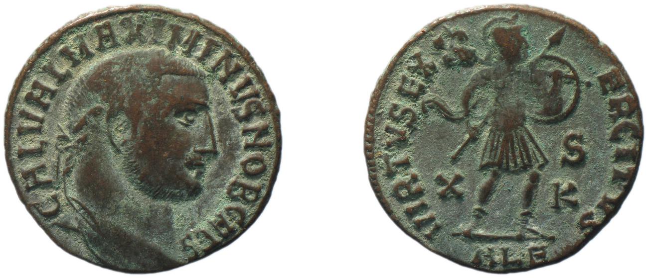 RIC VI Alexandria 83, аверс, bm