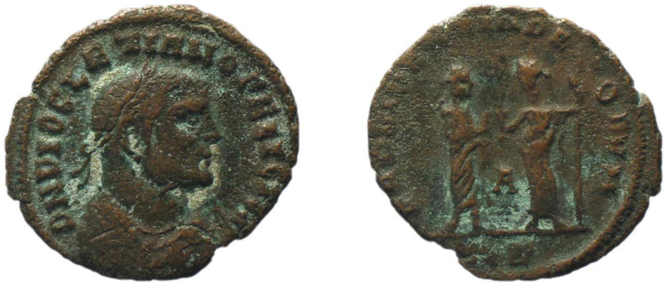 RIC VI Alexandria 91a, аверс, bm