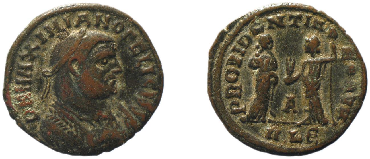RIC VI Alexandria 91b, аверс, bm