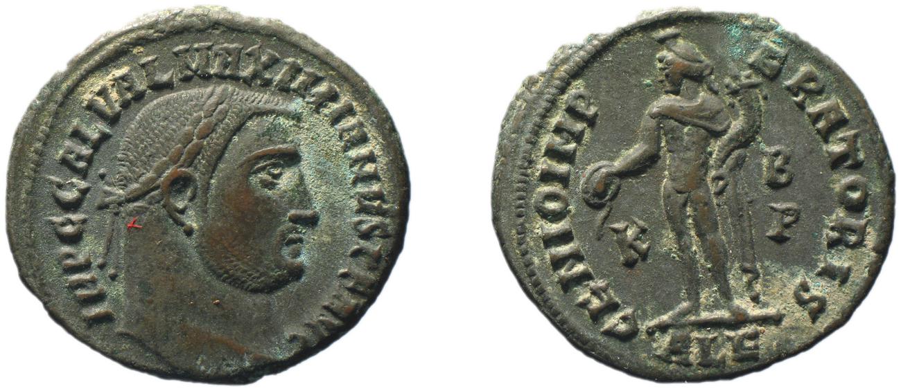RIC VI Alexandria 105a, аверс, bm