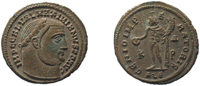 RIC VI Alexandria 107a, реверс, bm