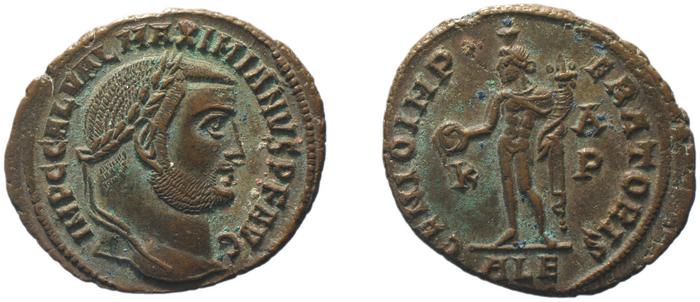 RIC VI Alexandria 105a, реверс, bm