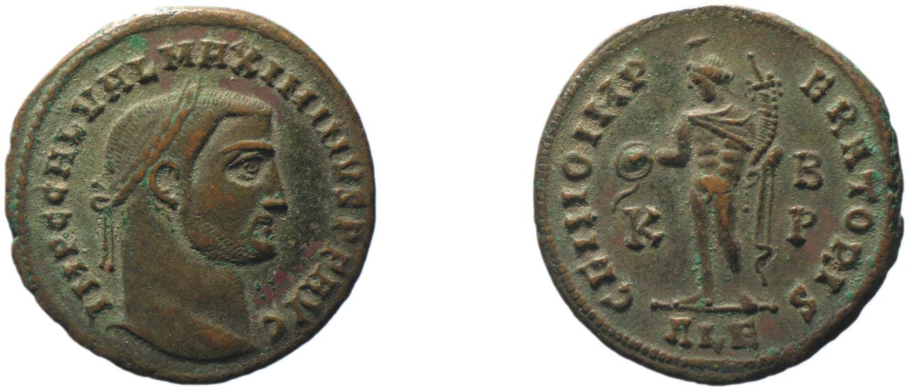 RIC VI Alexandria 105c, аверс, bm