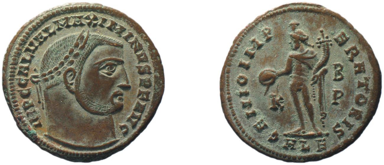 RIC VI Alexandria 107c, аверс, bm
