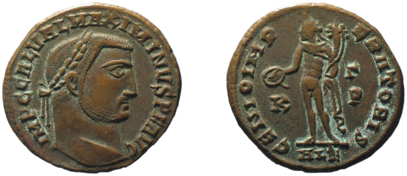 аверс RIC VI Alexandria 105c