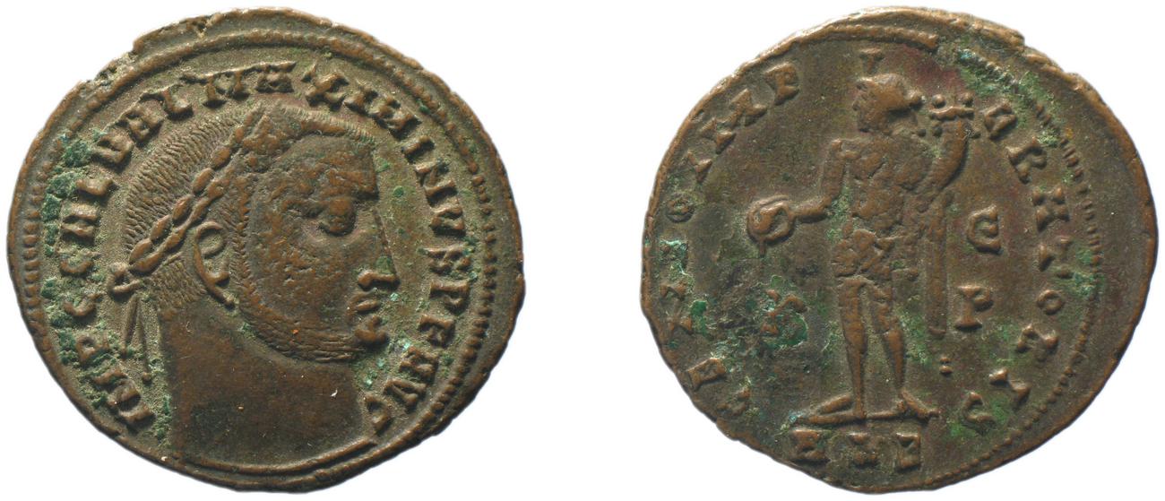 RIC VI Alexandria 107c, аверс, bm