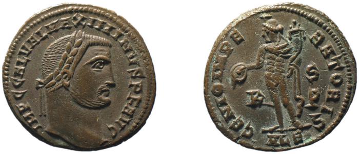 RIC VI Alexandria 105c, реверс, bm