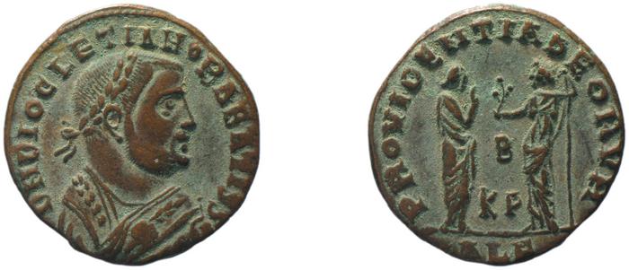 RIC VI Alexandria 109, реверс, bm