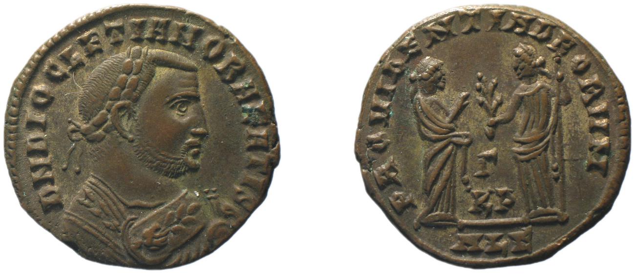 RIC VI Alexandria 109, аверс, bm