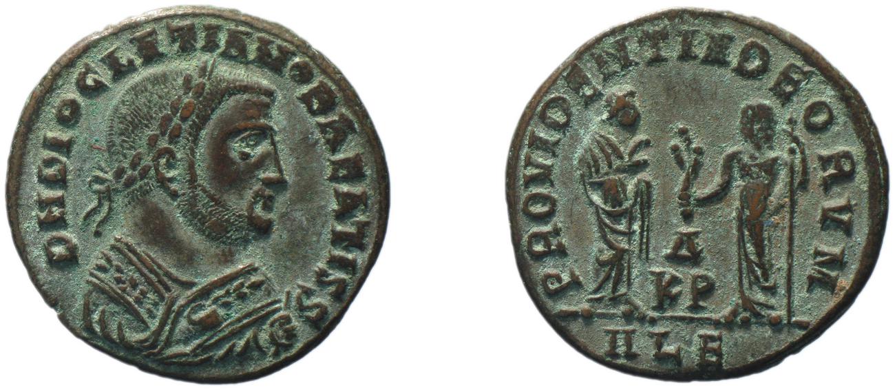 RIC VI Alexandria 109, аверс, bm