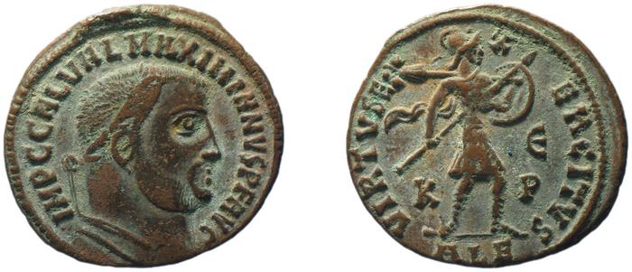 RIC VI Alexandria 114a, реверс, bm