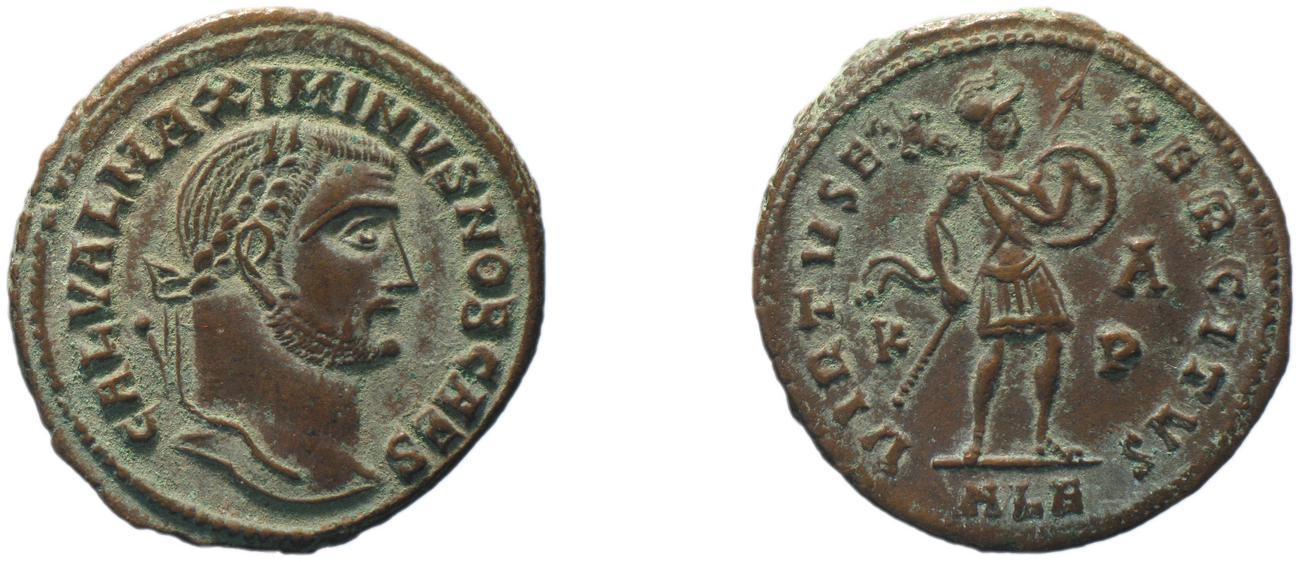 RIC VI Alexandria 112, аверс, bm
