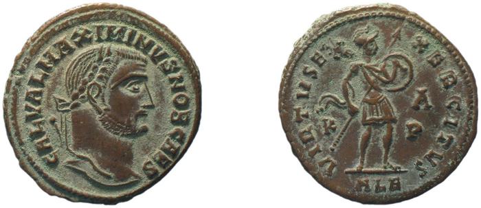 RIC VI Alexandria 112, реверс, bm