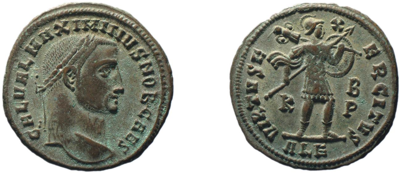 RIC VI Alexandria 115, аверс, bm