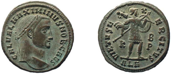 RIC VI Alexandria 115, реверс, bm