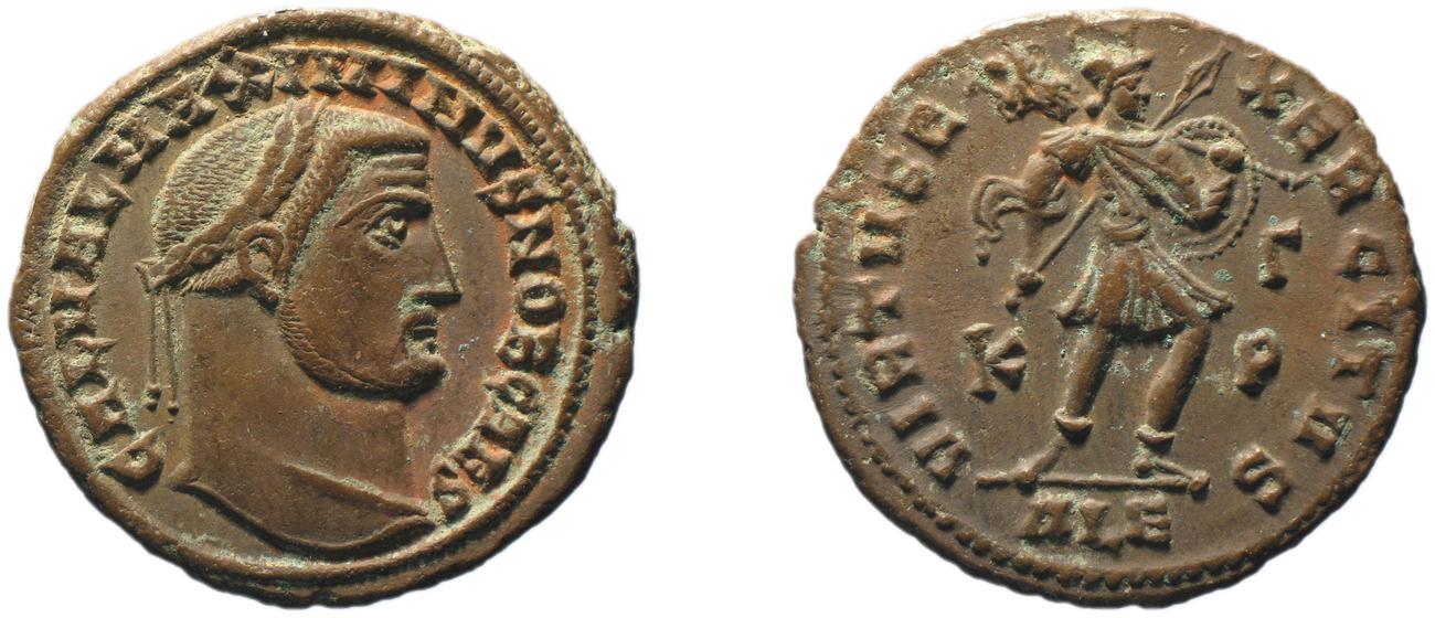 RIC VI Alexandria 115, аверс, bm