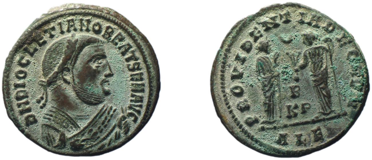 RIC VI Alexandria 128, аверс, bm
