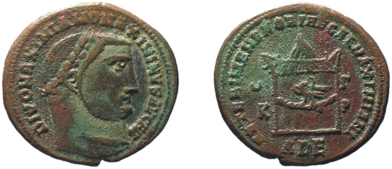 аверс RIC VI Alexandria 133