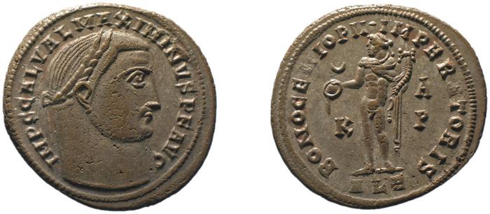 RIC VI Alexandria 135b, реверс, bm