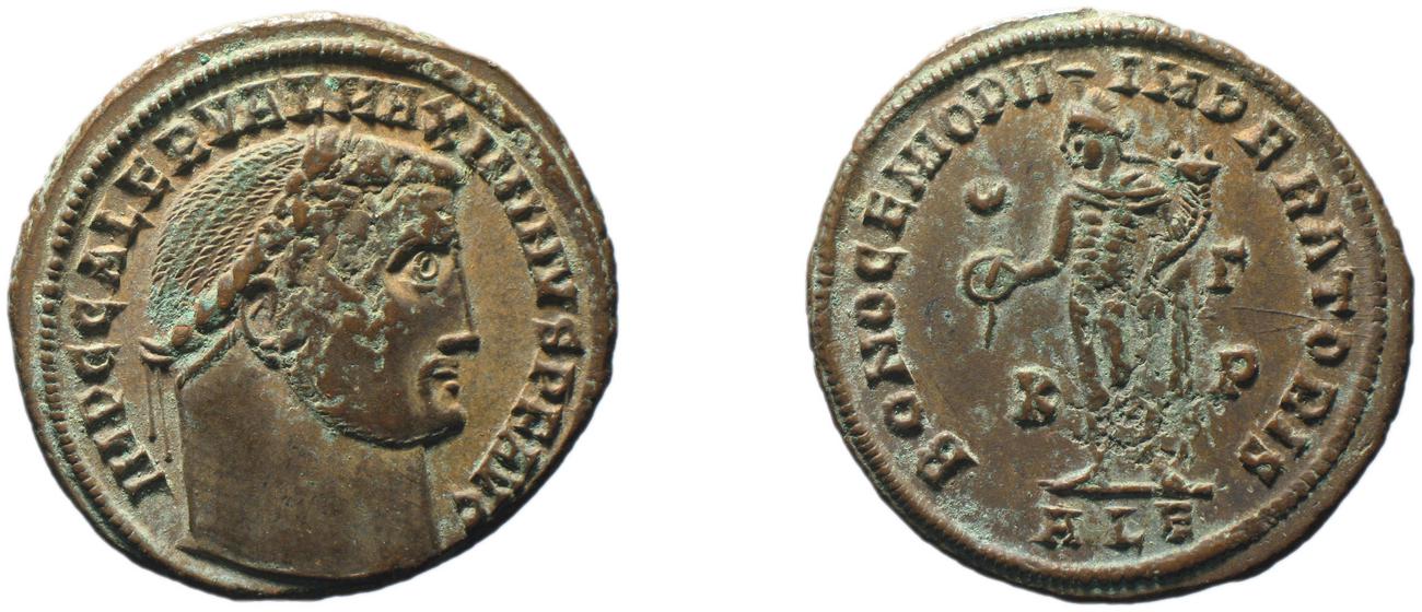 RIC VI Alexandria 135b, аверс, bm