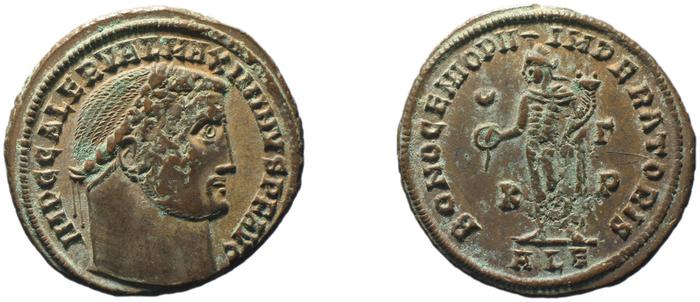 RIC VI Alexandria 135b, реверс, bm