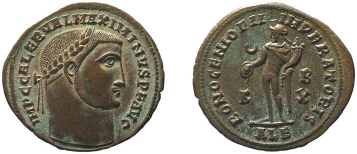 RIC VI Alexandria 144b, реверс, bm