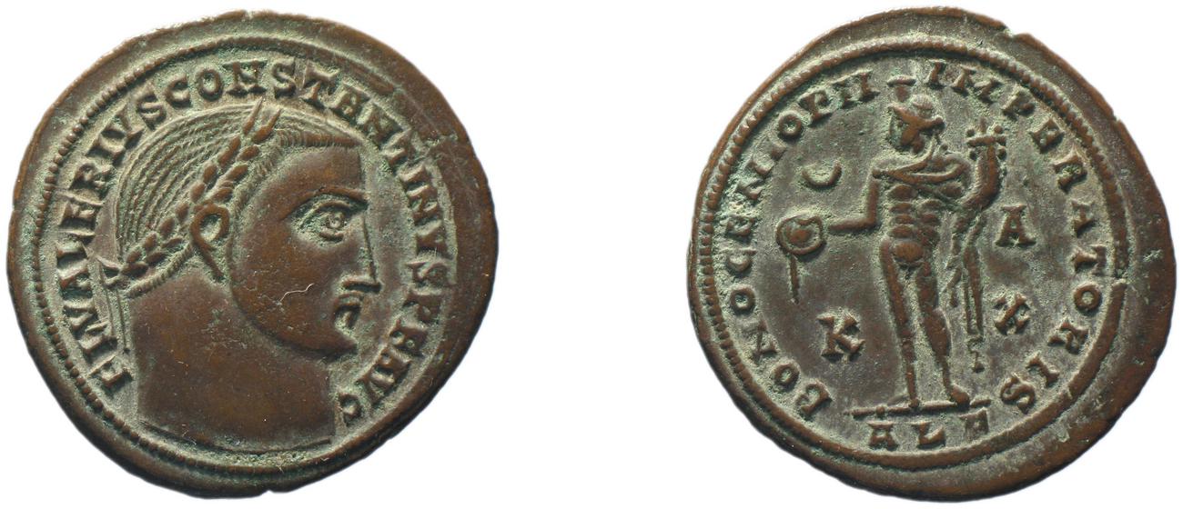 RIC VI Alexandria 145, аверс, bm