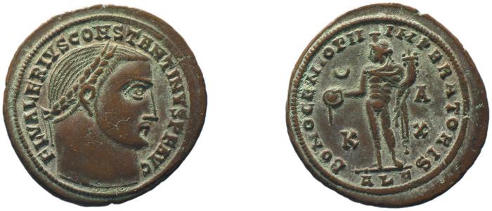 RIC VI Alexandria 145, реверс, bm