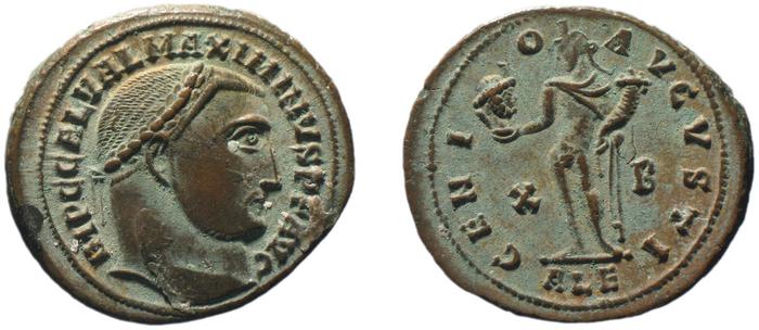 RIC VI Alexandria 149b, реверс, bm
