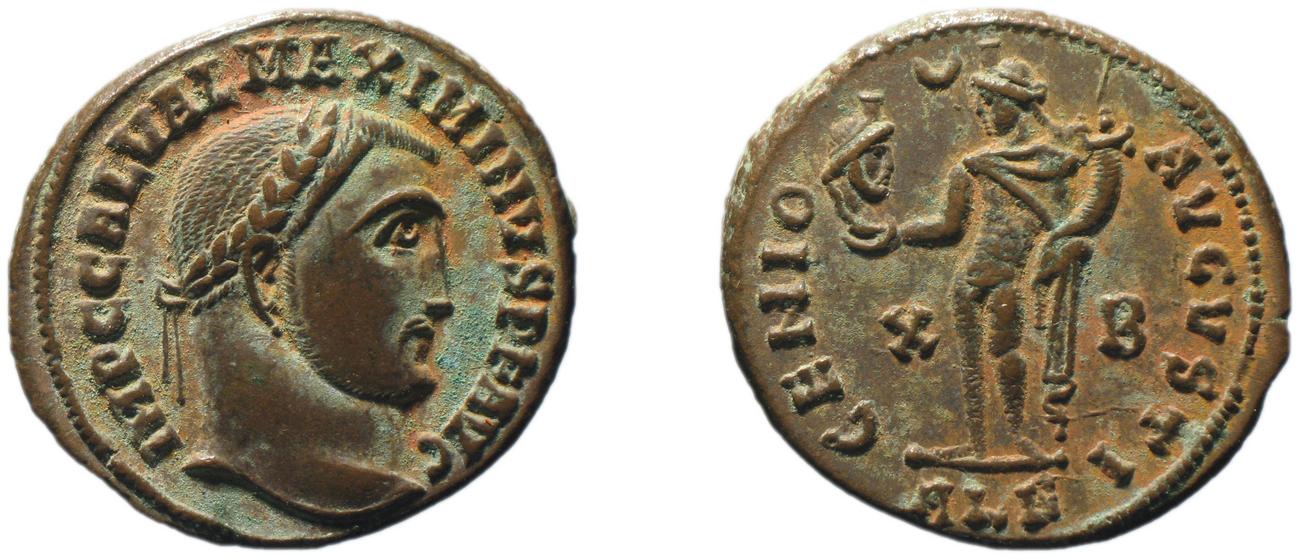 RIC VI Alexandria 152b, аверс, bm