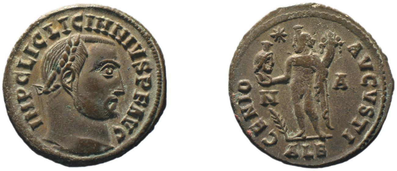 RIC VI Alexandria 160a, аверс, bm