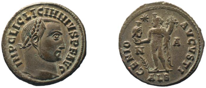 RIC VI Alexandria 160a, реверс, bm