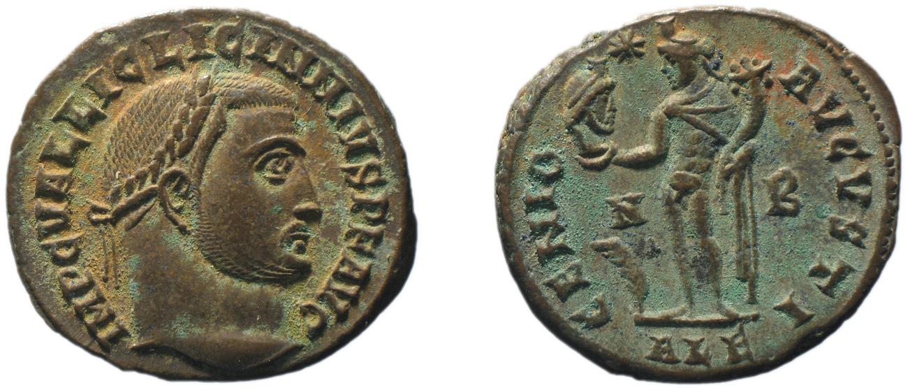 RIC VI Alexandria 160a, аверс, bm