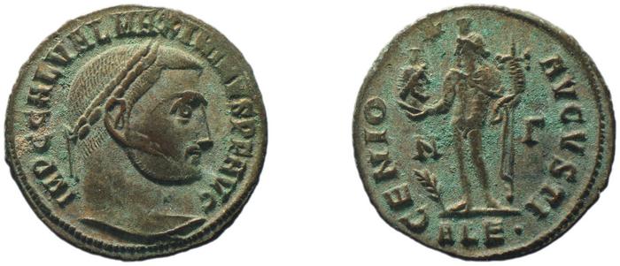 RIC VI Alexandria 160b, реверс, bm