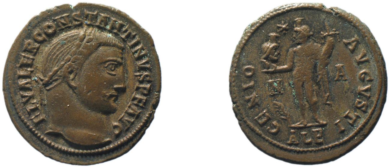 RIC VI Alexandria 161, аверс, bm