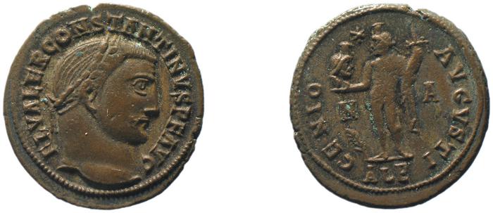 RIC VI Alexandria 161, реверс, bm