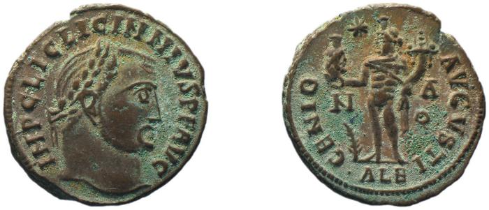 RIC VI Alexandria 162a, реверс, bm