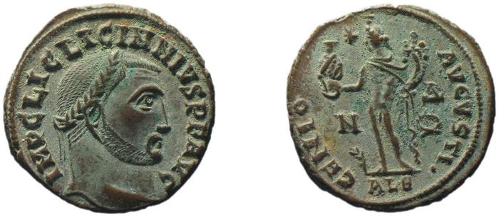 RIC VI Alexandria 162a, реверс, bm