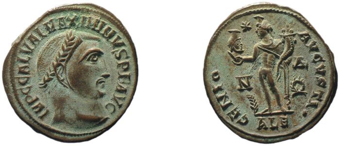 RIC VI Alexandria 162b, реверс, bm