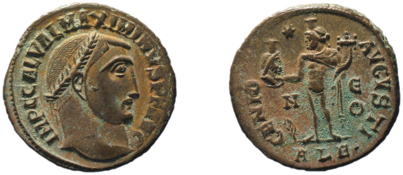 RIC VI Alexandria 162b, аверс, bm