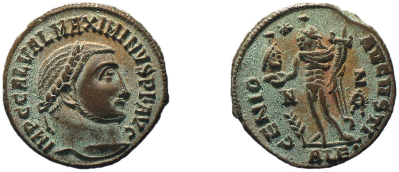 RIC VI Alexandria 162b, аверс, bm