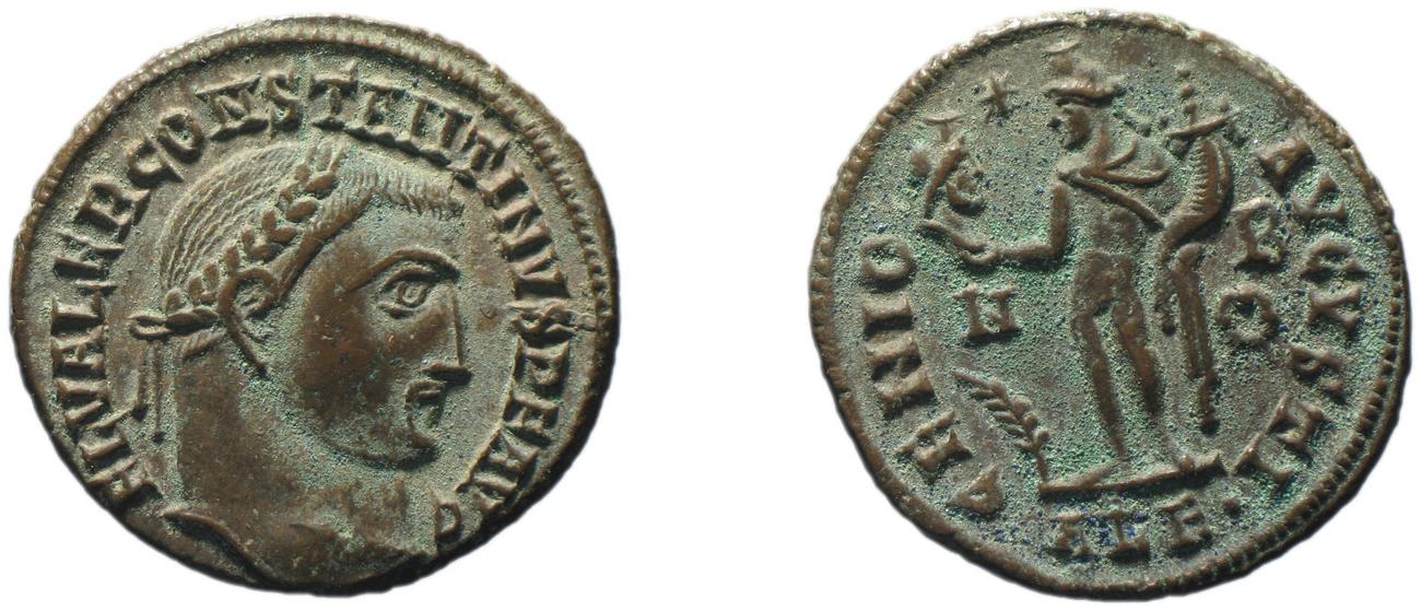RIC VI Alexandria 163, аверс, bm