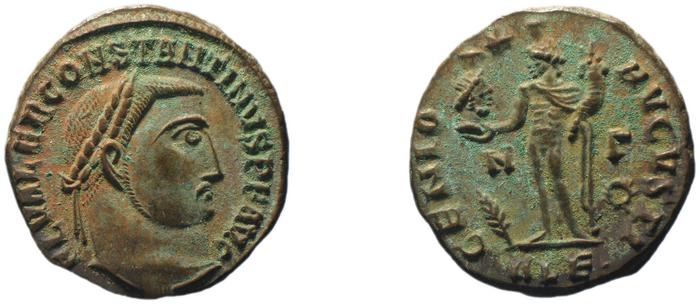 RIC VI Alexandria 163, реверс, bm