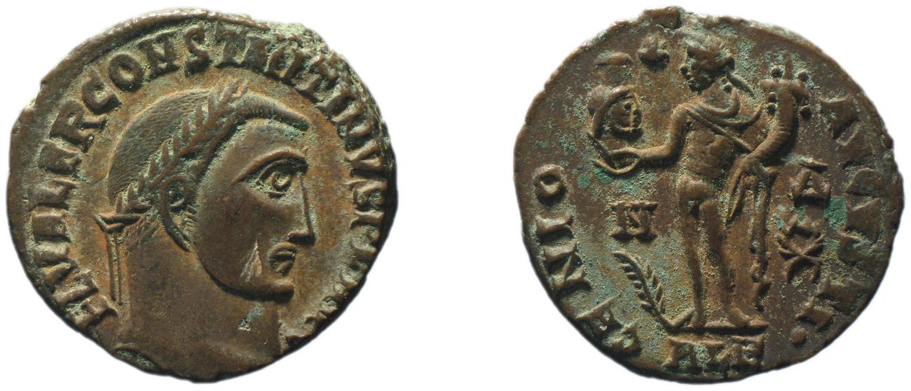RIC VI Alexandria 163, аверс, bm